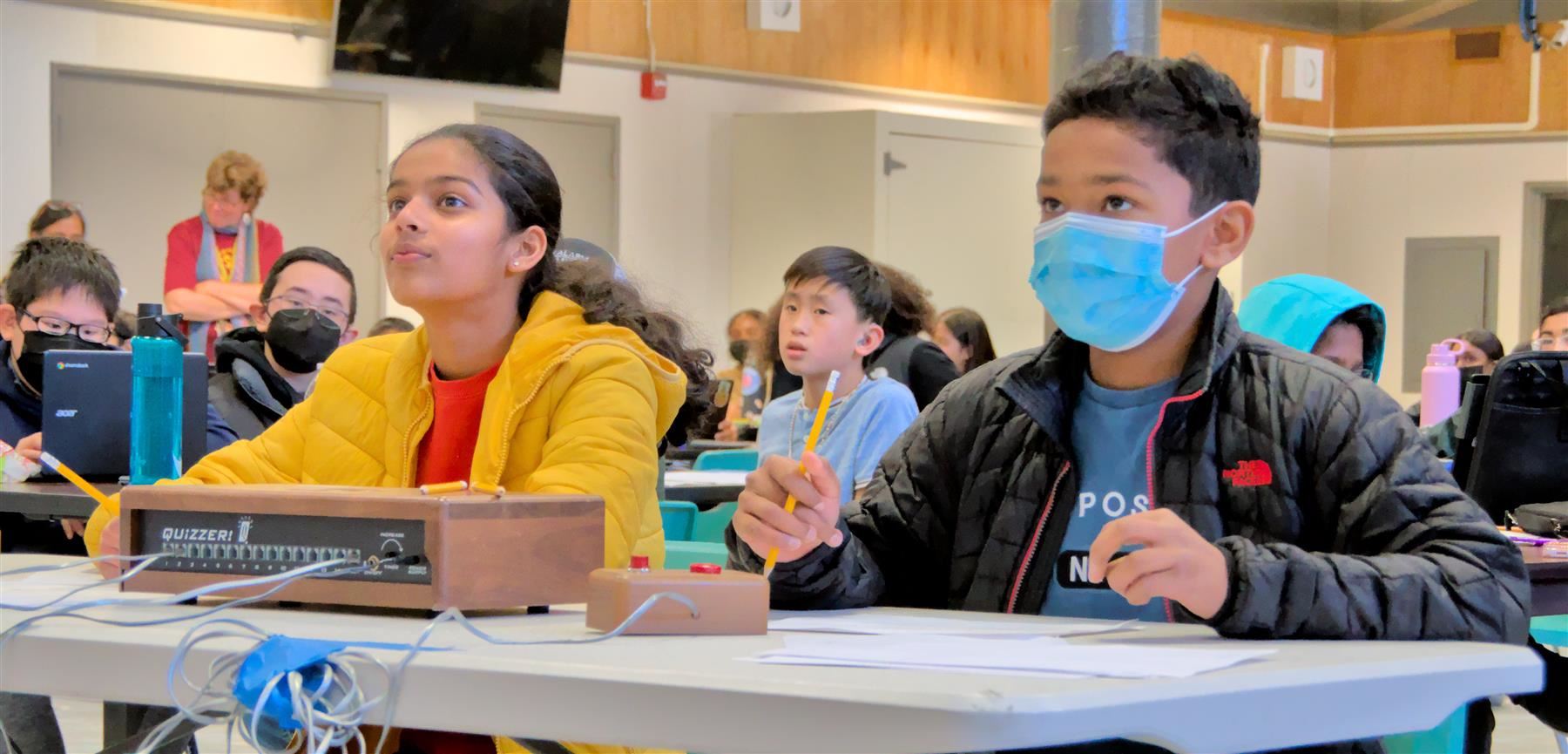 Top 2 MAthcounts 7th and 8th Grade Finalists